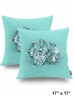 Double Sided Diamond Print Cushion & Filler